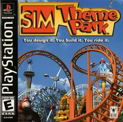 Sim Theme Park - (Complete, Playstation)