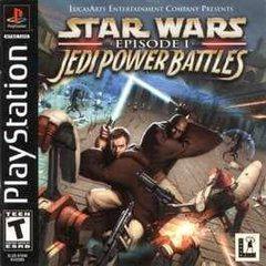 Star Wars Episode I Jedi Power Battles - (Complete, Playstation)