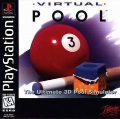 Virtual Pool - (Complete, Playstation)
