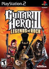 Guitar Hero III Legends of Rock - (Complete, Playstation 2)