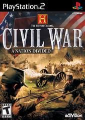 History Channel Civil War A Nation Divided - (Complete, Playstation 2)