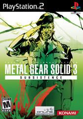 Metal Gear Solid 3 Subsistence - (Complete, Playstation 2)