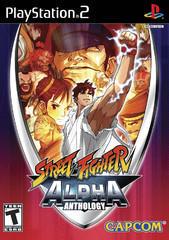 Street Fighter Alpha Anthology - (Loose, Playstation 2)