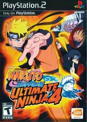 Ultimate Ninja 4: Naruto Shippuden - (Loose, Playstation 2)