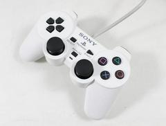 White Dual Shock Controller - (Loose, Playstation 2)