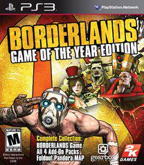 Borderlands [Game of the Year] - (Complete, Playstation 3)