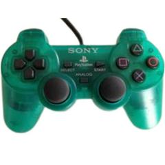 Clear Green Dual Shock Controller - (Loose, Playstation 2)