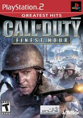 Call of Duty Finest Hour [Greatest Hits] - (Complete, Playstation 2)