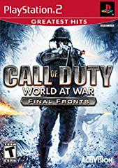 Call of Duty World at War Final Fronts [Greatest Hits] - (Complete, Playstation 2)