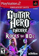 Guitar Hero Encore Rocks the 80's [Greatest Hits] - (Complete, Playstation 2)