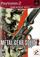 Metal Gear Solid 2 [Greatest Hits] - (Complete, Playstation 2)
