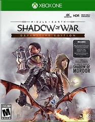 Middle Earth: Shadow Of War [Definitive Edition] - (Complete, Xbox One)