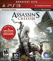 Assassin's Creed III [Greatest Hits] - (Complete, Playstation 3)