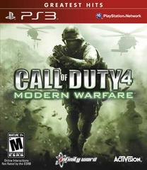 Call of Duty 4 Modern Warfare [Greatest Hits] - (Complete, Playstation 3)