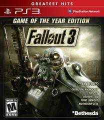 Fallout 3 [Game of the Year Greatest Hits] - (New, Playstation 3)
