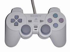 White Dual Shock Controller - (Loose, Playstation)