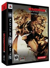 Metal Gear Solid 4 Guns of the Patriots [Limited Edition] - (Complete, Playstation 3)