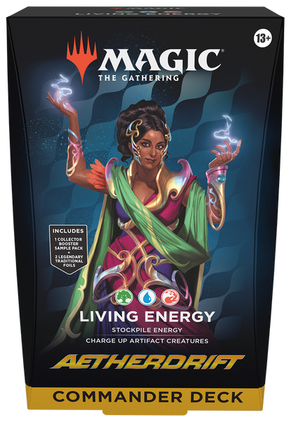 Aetherdrift Commander Deck - Living Energy