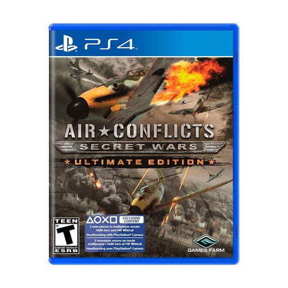 Air Conflicts: Secret Wars - (Complete, Playstation 4)
