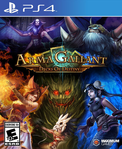Arma Gallant: Decks of Destiny - (New, Playstation 4)