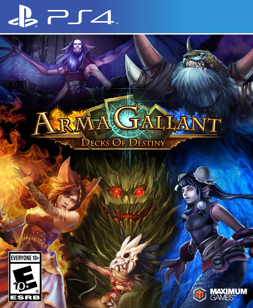 Arma Gallant: Decks of Destiny - (Complete, Playstation 4)