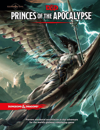 D&D Elemental Evil: Princes of The Apocalypse Hard Cover