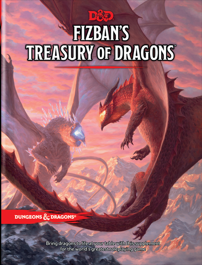 D&D Fizban's Treasury of Dragons Hard Cover