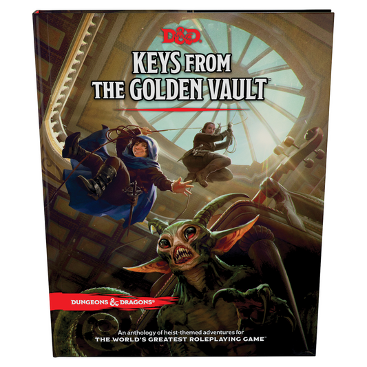 D&D Keys From The Golden Vault Hard Cover