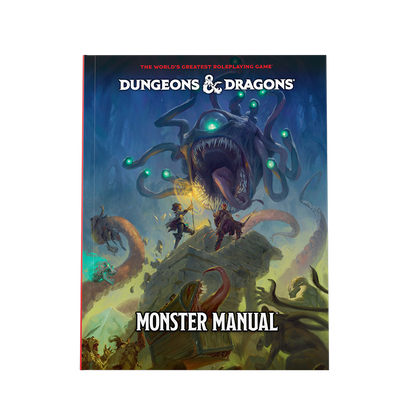 D&D Monster Manual 2024 Hard Cover