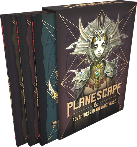 D&D Planescape: Adventures In The Multiverse Alternate Hard Cover