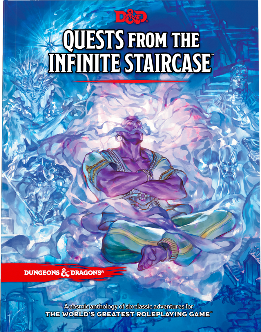 D&D Quests From The Infinite Staircase Hard Cover