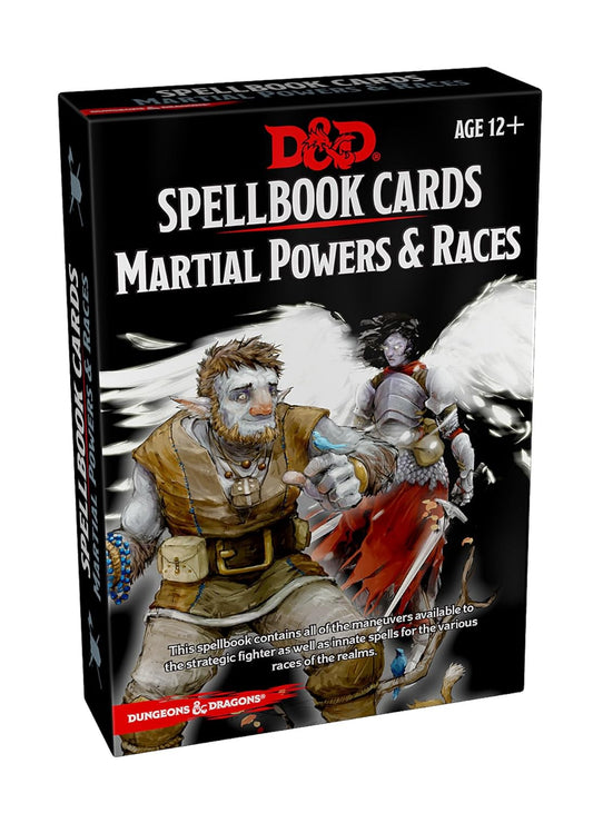 D&D Spellbook Cards: Martial (61 Cards)