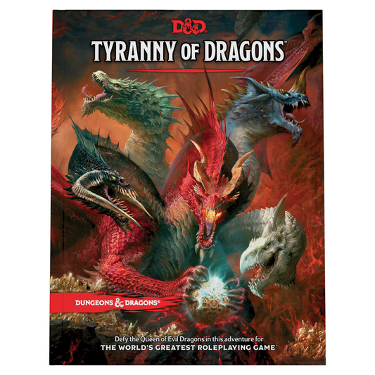 D&D Tyranny of Dragons Hard Cover