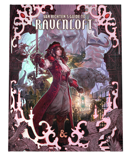 D&D Van Richten's Guide To Ravenloft Alternate Hard Cover