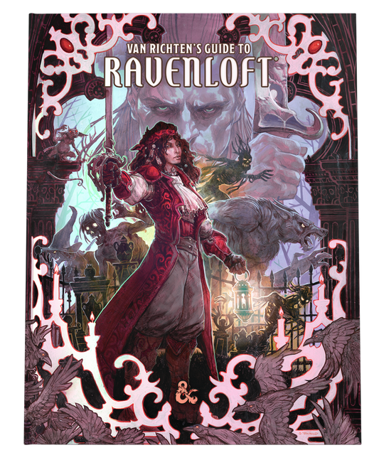 D&D Van Richten's Guide To Ravenloft Alternate Hard Cover