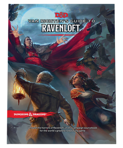 D&D Van Richten's Guide To Ravenloft Hard Cover