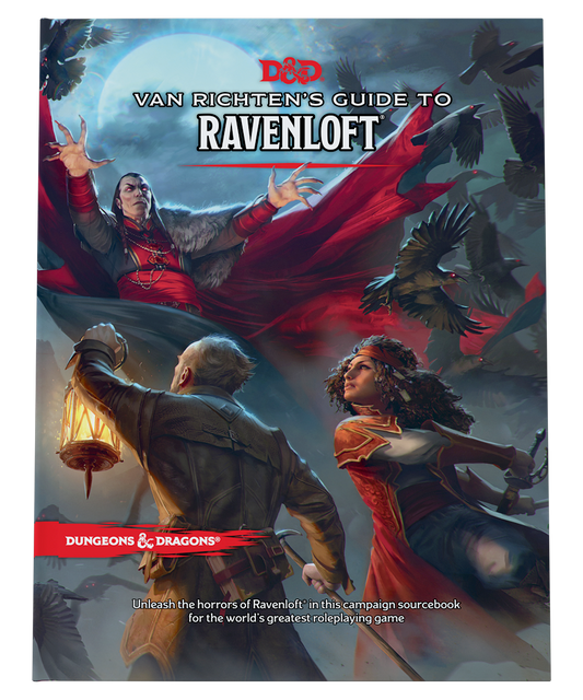 D&D Van Richten's Guide To Ravenloft Hard Cover
