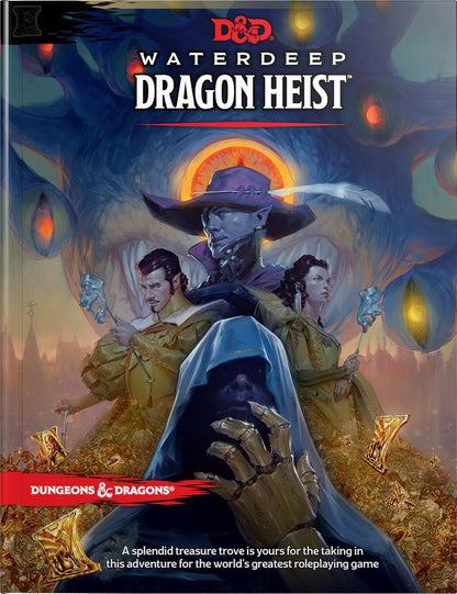 D&D Waterdeep: Dragon Heist Hard Cover