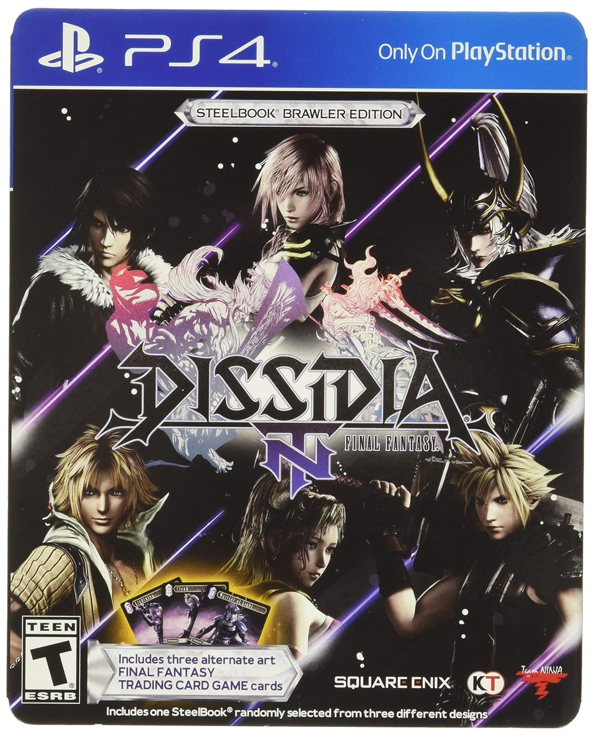 Dissidia Final Fantasy NT [Steelbook Edition] - (Complete, Playstation 4)