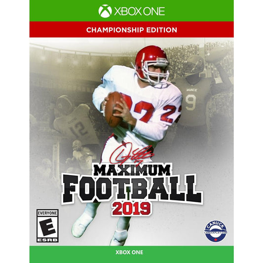 Doug Flutie's Maximum Football 2019 [Championship Edition] - (Complete, Xbox One)