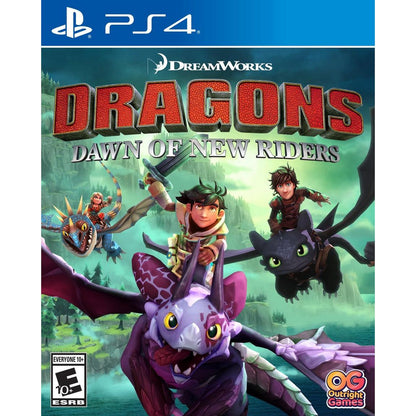Dragons: Dawn of New Riders - (Complete, Playstation 4)