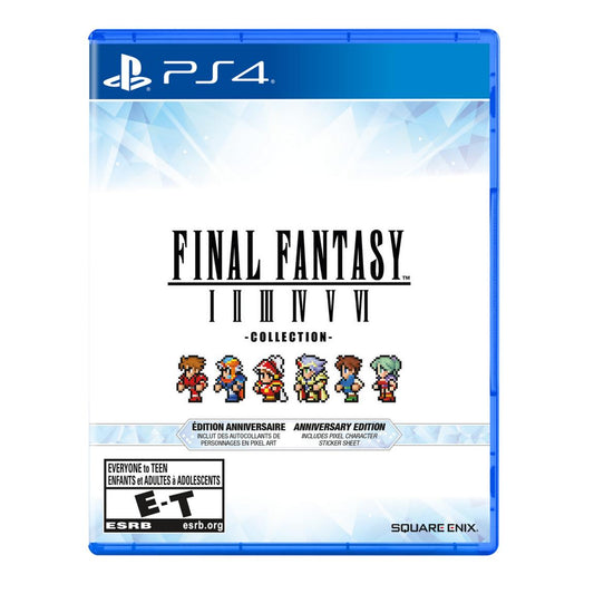 Final Fantasy I-VI Collection Anniversary Edition - (New, Playstation 4)