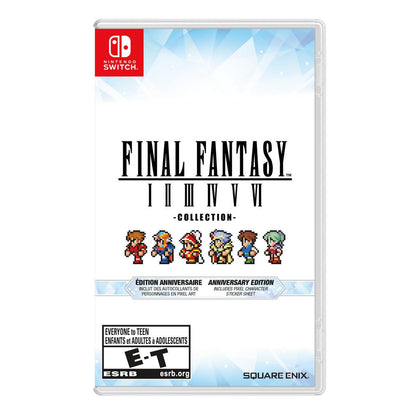 Final Fantasy I-VI Collection Anniversary Edition - (New, Nintendo Switch)