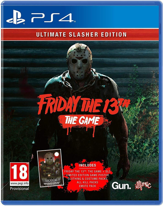 Friday the 13th [Ultimate Slasher Edition] - (Complete, Playstation 4)