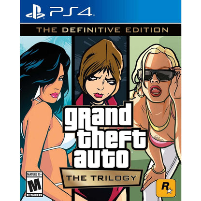 Grand Theft Auto: The Trilogy [Definitive Edition] - (Complete, Playstation 4)