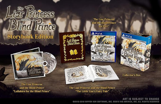 Liar Princess and the Blind Prince [Storybook Edition] - (Complete, Playstation 4)