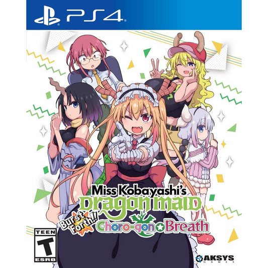 Miss Kobayashi's Dragon Maid: Burst Forth!! Choro-Gon Breath - (New, Playstation 4)