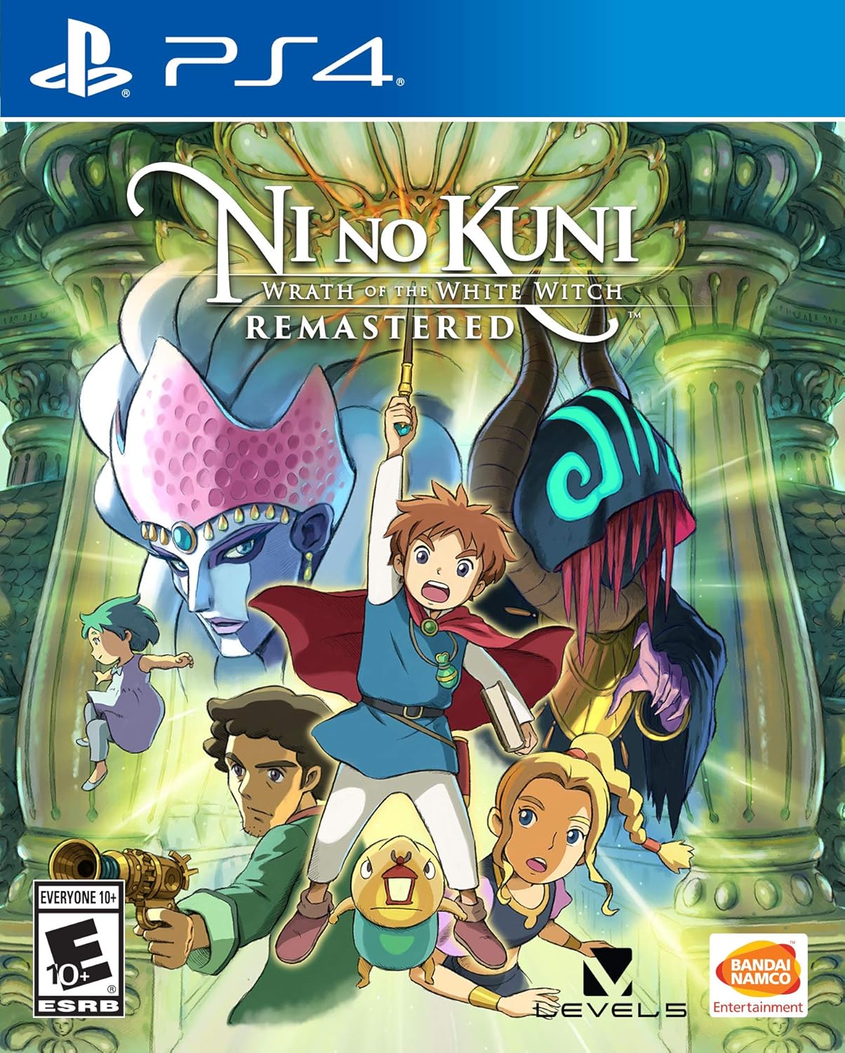 Ni No Kuni: Wrath Of The White Witch Remastered [Steelbook Edition] - (Complete, Playstation 4)