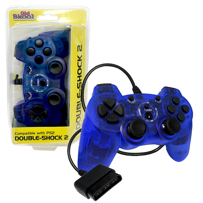 Old Skool - Playstation 2 Controller (Blue)