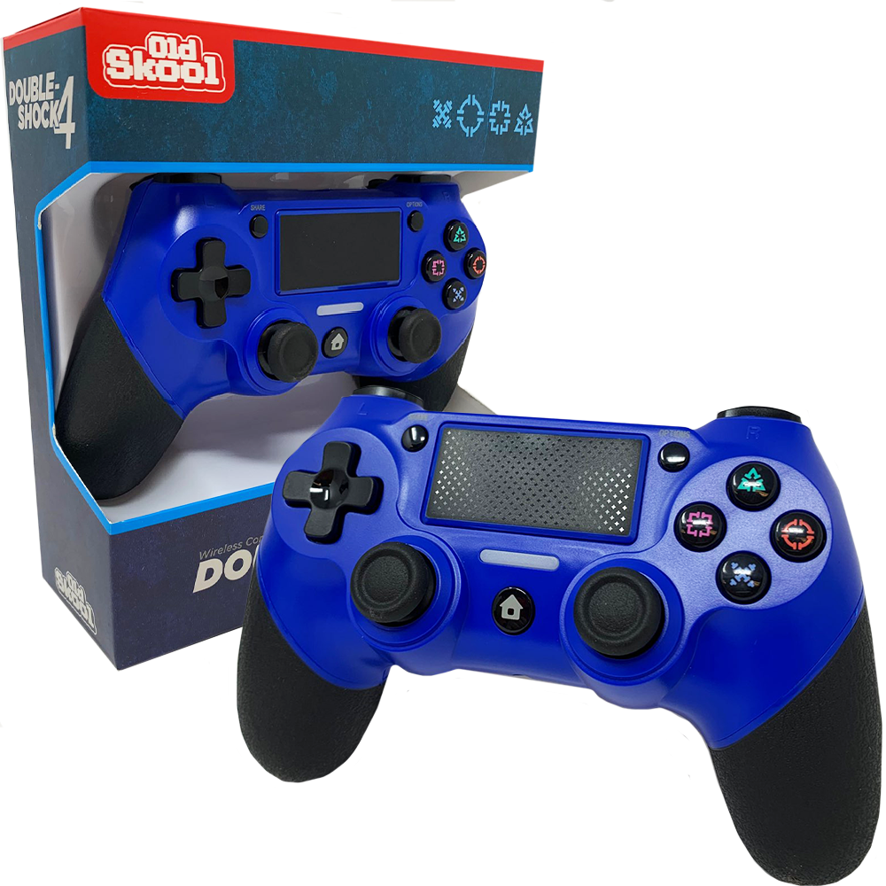 Old Skool - Playstation 4 Wireless Controller (Blue)